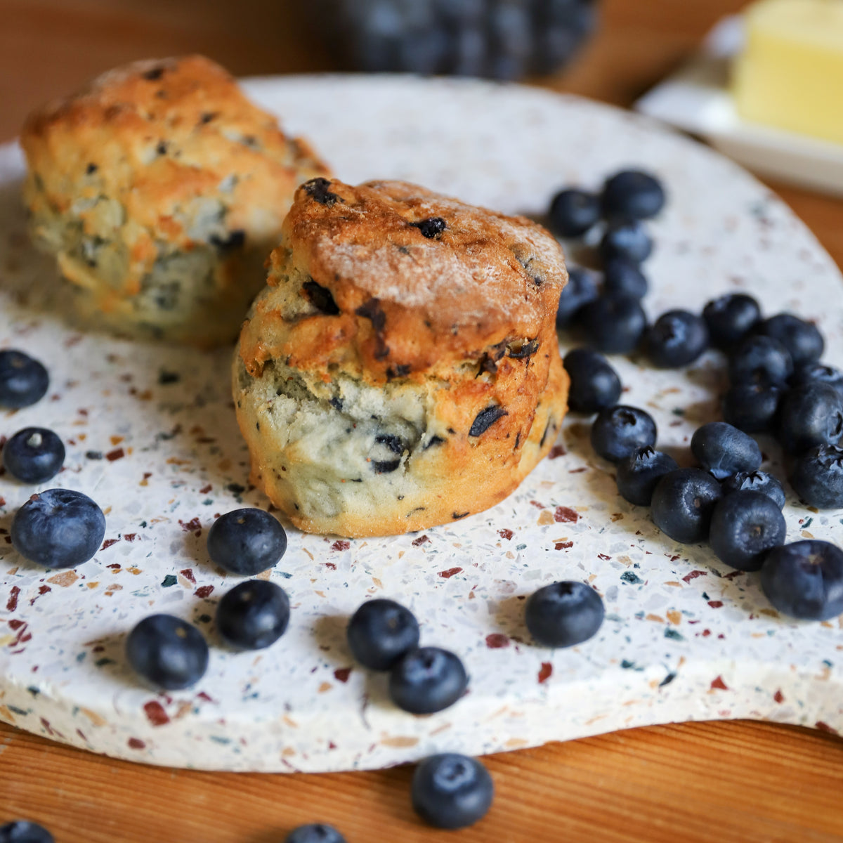 Blueberry Blast Buttermilk Scones Two and a Half Irishmen