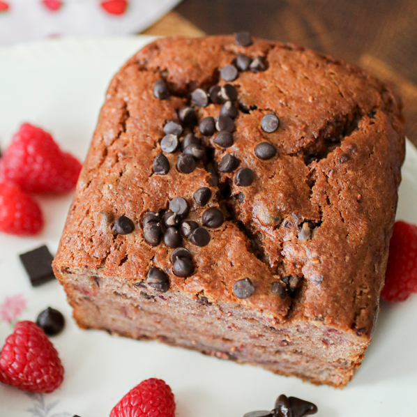 Red Raspberry Chocolate Cake - Vegan