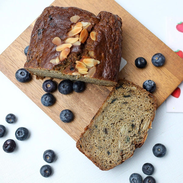 Blueberry & Almond Banana Bread - Two and a Half Irishmen