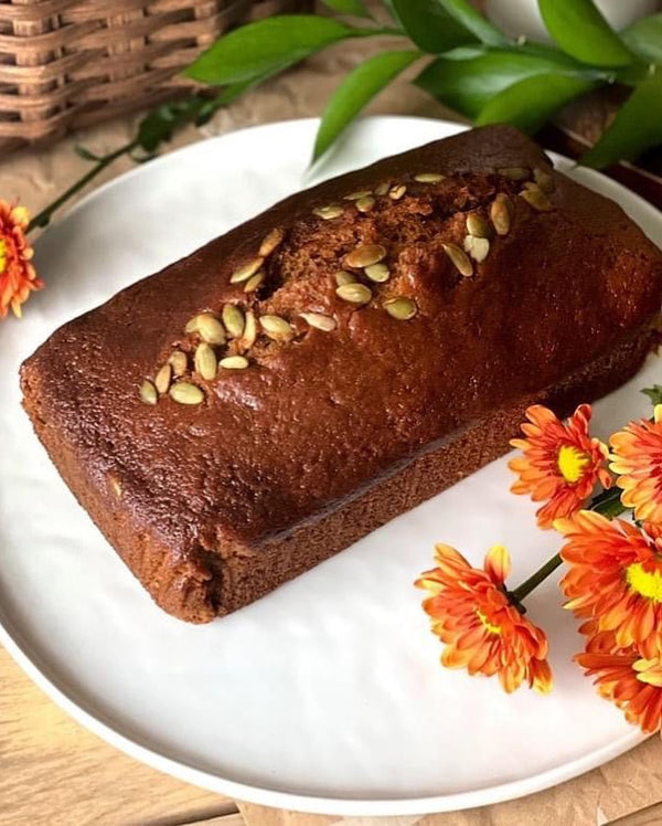 Guinness & Pumpkin Spice Cake - Vegan