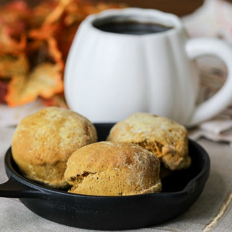 Pumpkin Spice Cream Scones