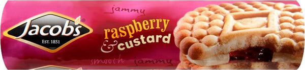 Jacob's Raspberry & Custard Cream Shortcake Cookies