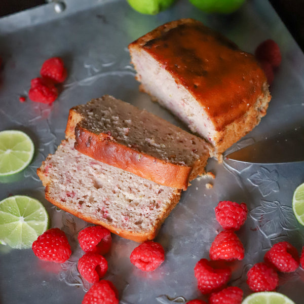 Raspberry Lime 'Rickey' Cake