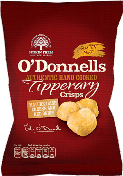 O'Donnell's Mature Cheese & Red Onion Crisps