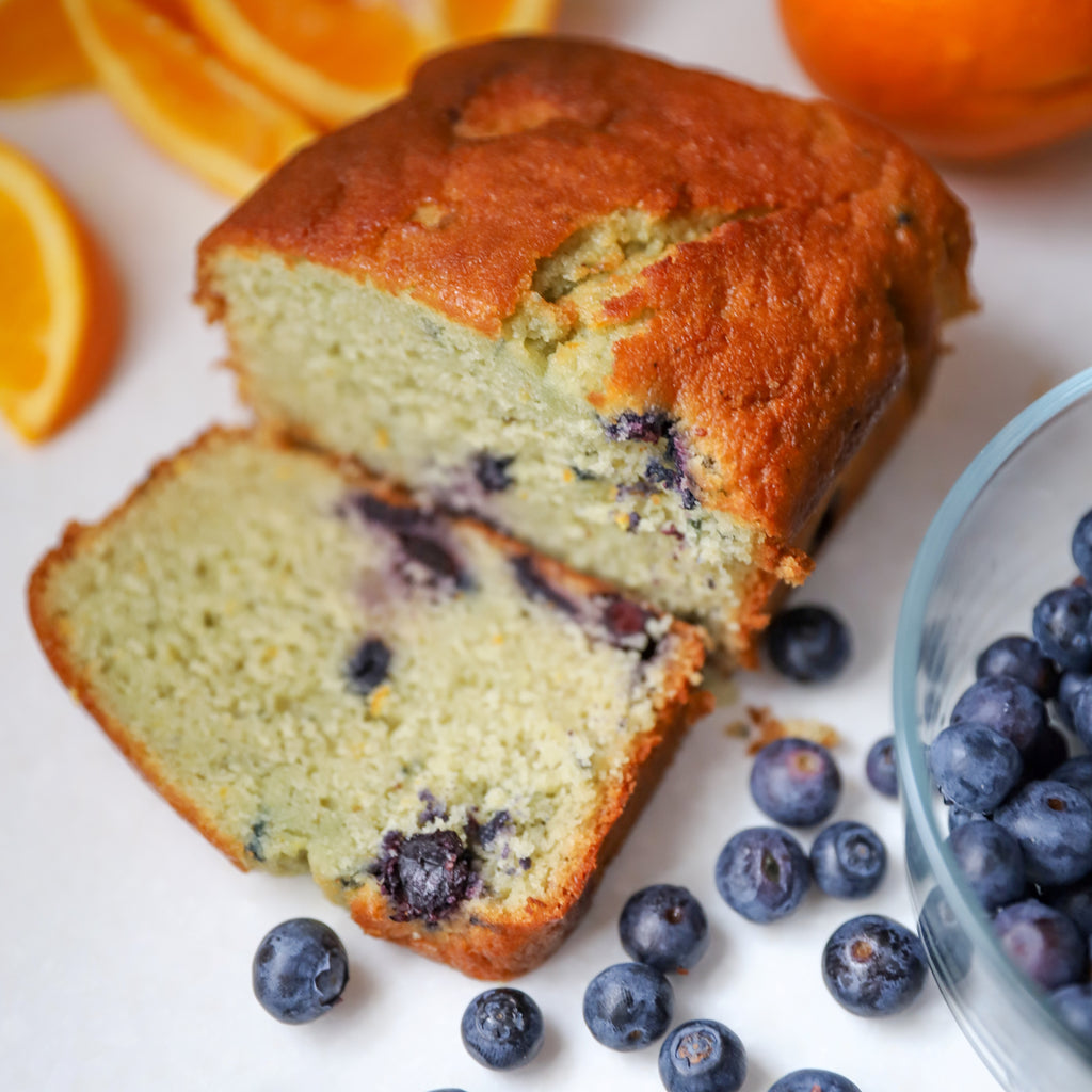 Blueberry Orange Juice Bread - Gluten Free Media 