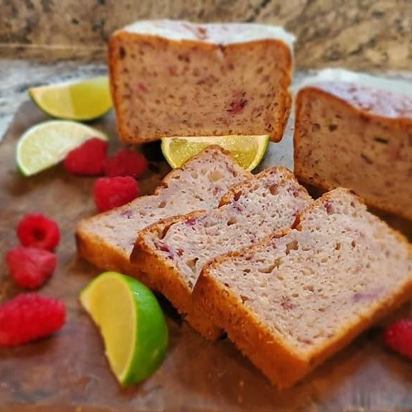 Raspberry Lime 'Rickey' Cake